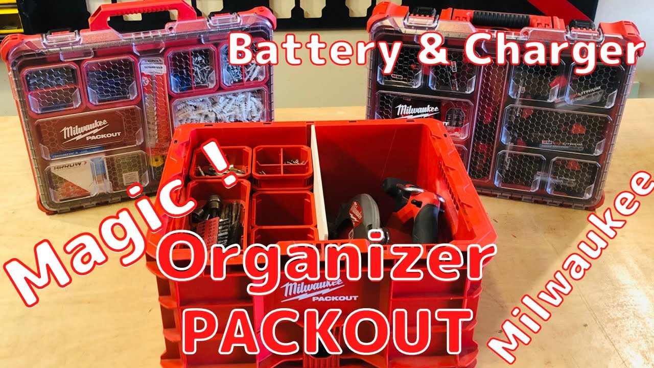 Easy Custom ! Organizer & CRATE Milwaukee PACKOUT Mods / Setup / Ideas