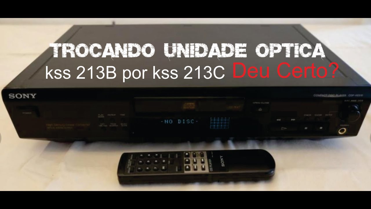 Cd player sony cdp xe510
