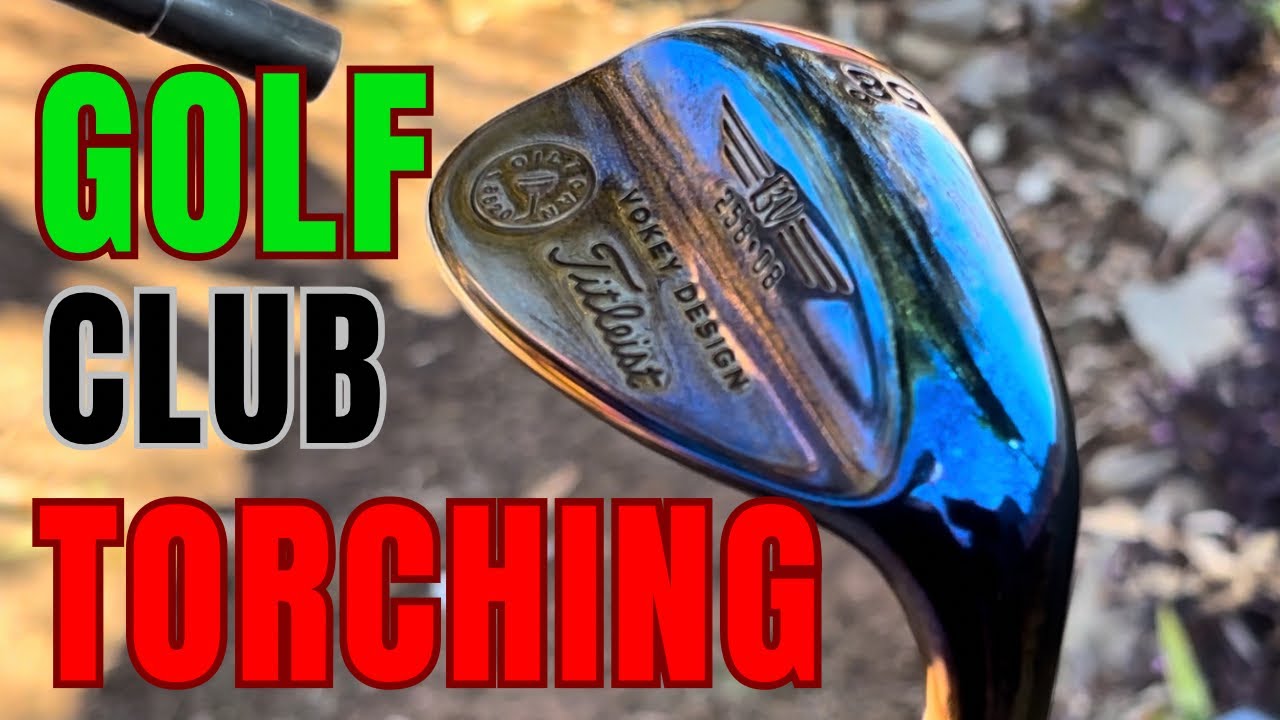 Torching a Golf Club in Real Time ASMR🔥🔥🔥