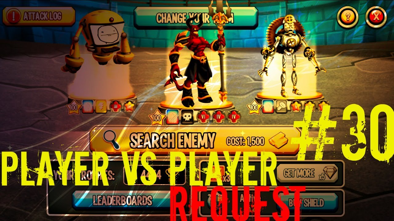 Monster Legends - Player VS Player Request #30 (Barbatos, Timerion, ROFL)