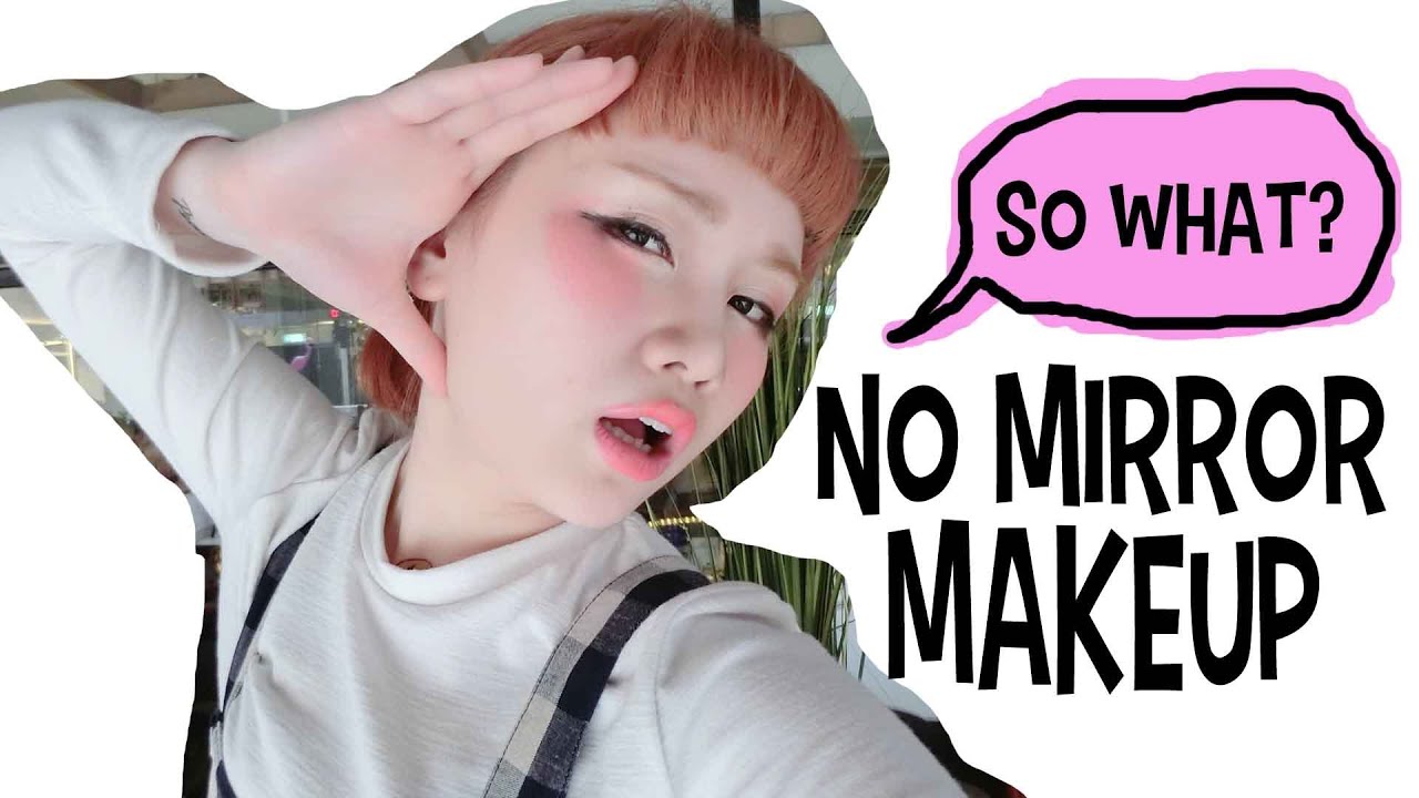 譚杏藍 Hana Tam - 無鏡點化妝 No Mirror Makeup Challenge