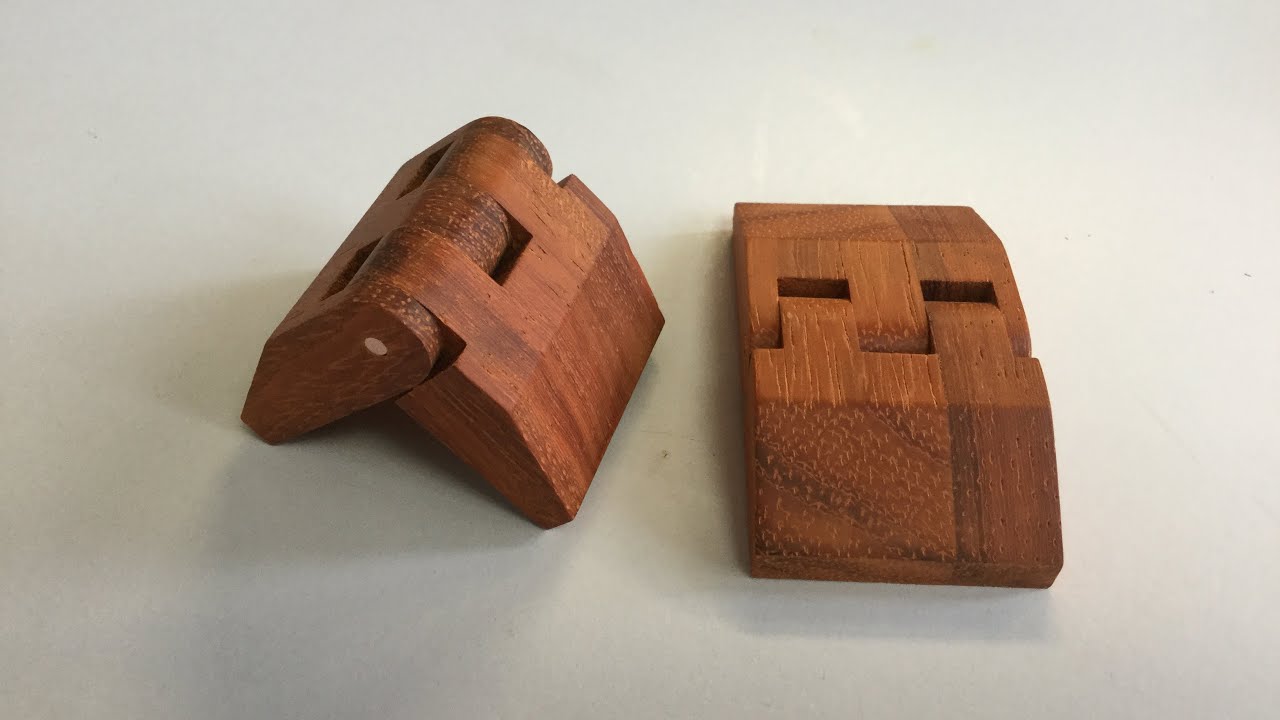 Wooden hinges for caskets Деревянные петли для шкатулок