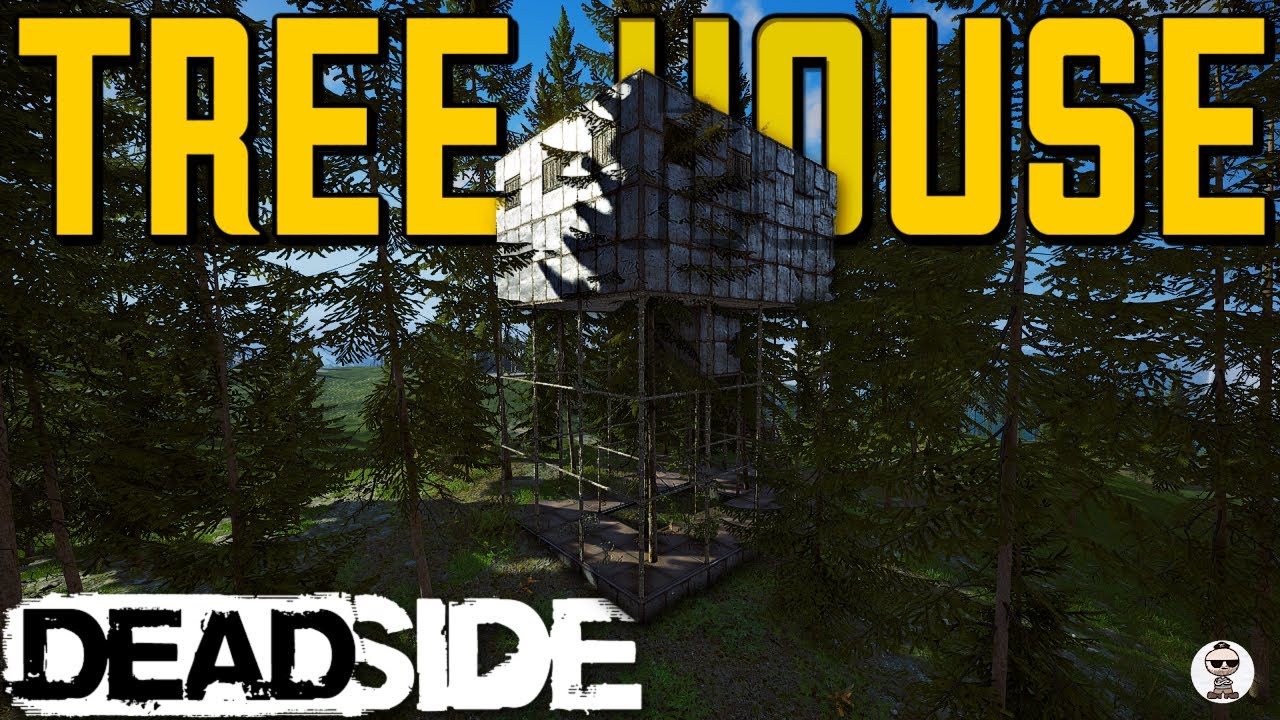 I Lived In A Hidden TREEHOUSE Base In Deadside