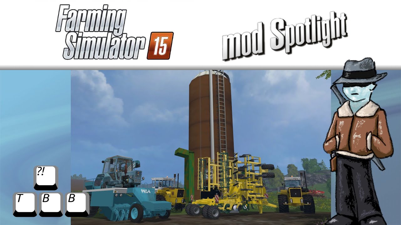 Farming Simulator 15 Mod Spotlight - Large Tractors