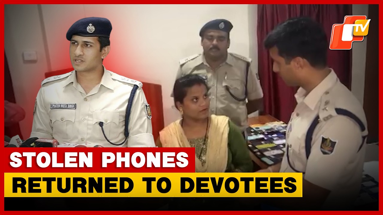 Puri Police Arrest 175 Snatchers, Recover 304 Stolen Mobile Phones During Rath Yatra