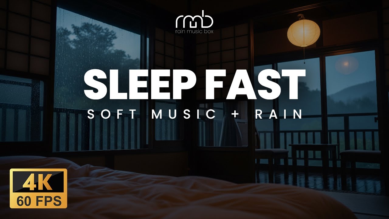 SLEEP FAST Tonight | Soft lullabies and gentle rain to quiet your mind and drift off