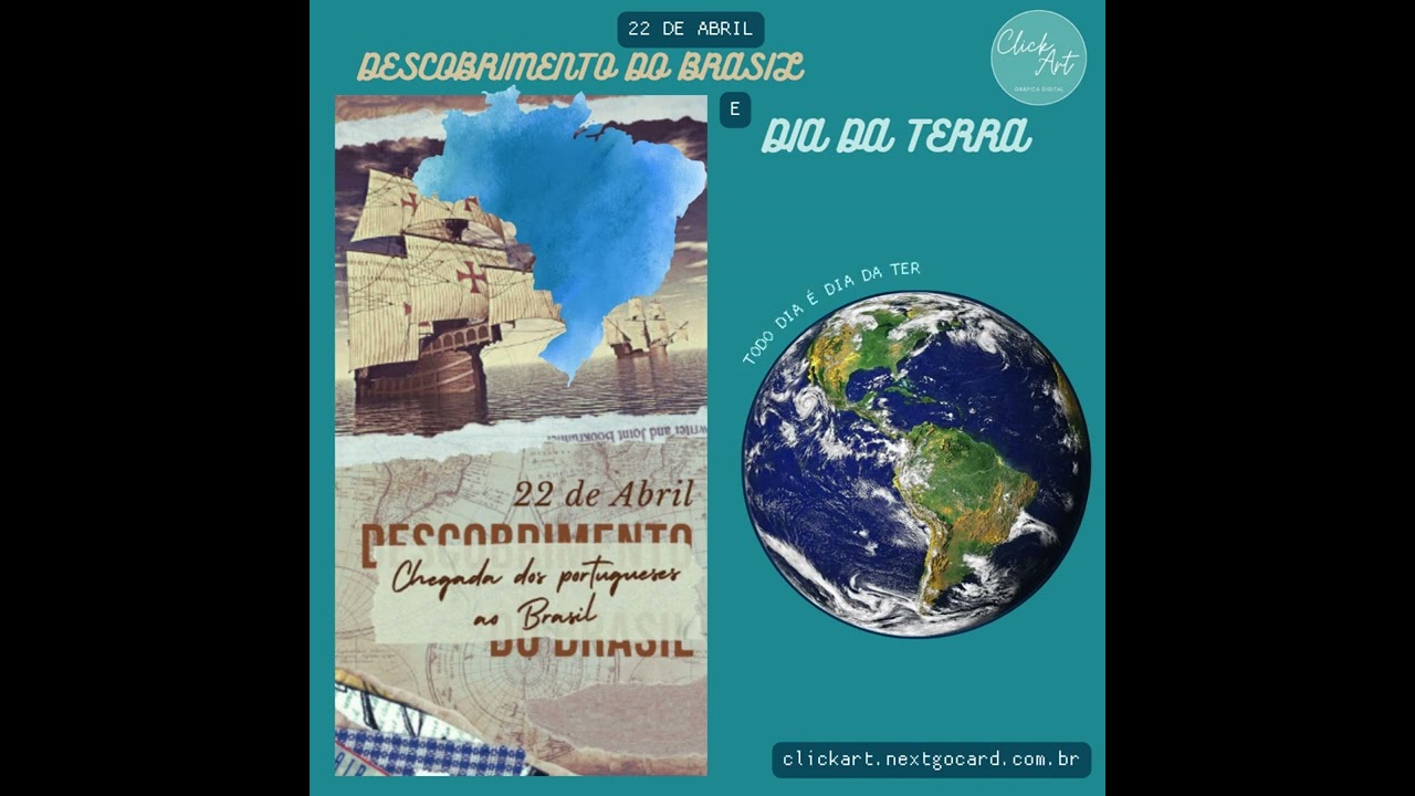 22 de abril: Descobrimento do Brasil e Dia da Terra