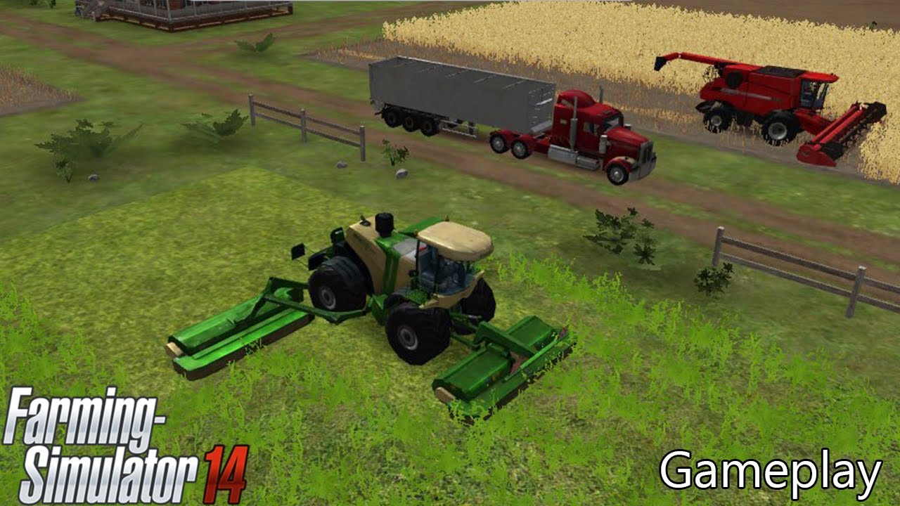 Fs14 Farming Simulator 14 - Gameplay Timelapse #83
