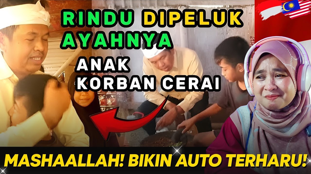 REAKSI 🇲🇾 : KDM SEDIH HARU! Anak Ganteng Pinter Korban Cerai, Rindu Pelukan Ayah!