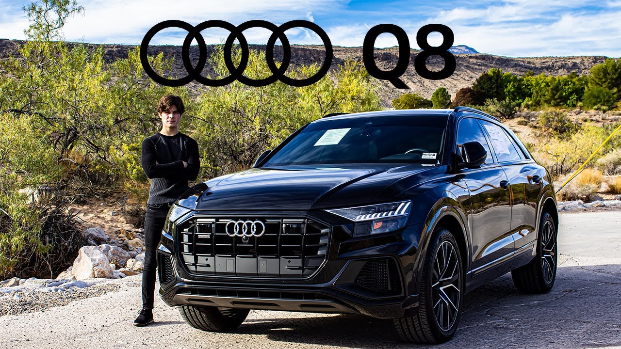 Обзор Audi Q8 Premium Plus S-Line 2021 года