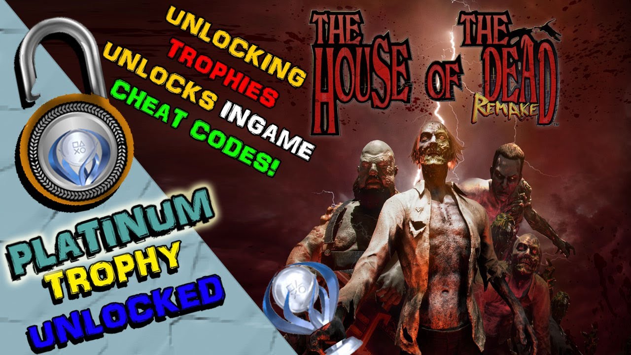The HOUSE of the DEAD Remake Platinum Trophy Unlocked - All Trophies unlocking - Platinum Journey