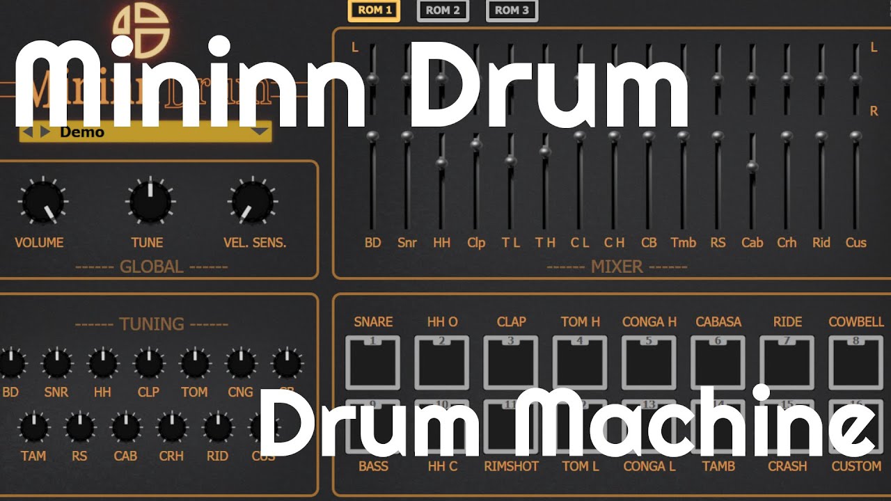 Mininn Drum by Audio Blast (No Talkng) 76% off at Pluginomat