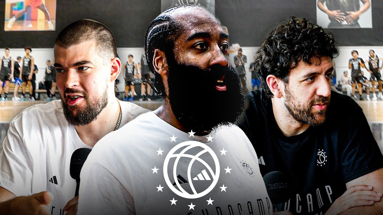 Meeting James Harden & Future Stars In Adidas EuroCamp