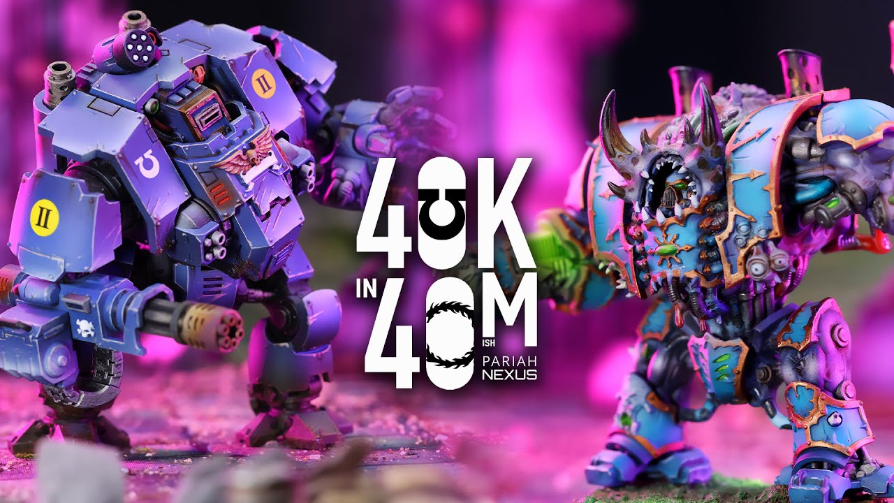 Lead Me to the Slaughter! Space Marine 2 Inspired Warhammer 40k in 40m