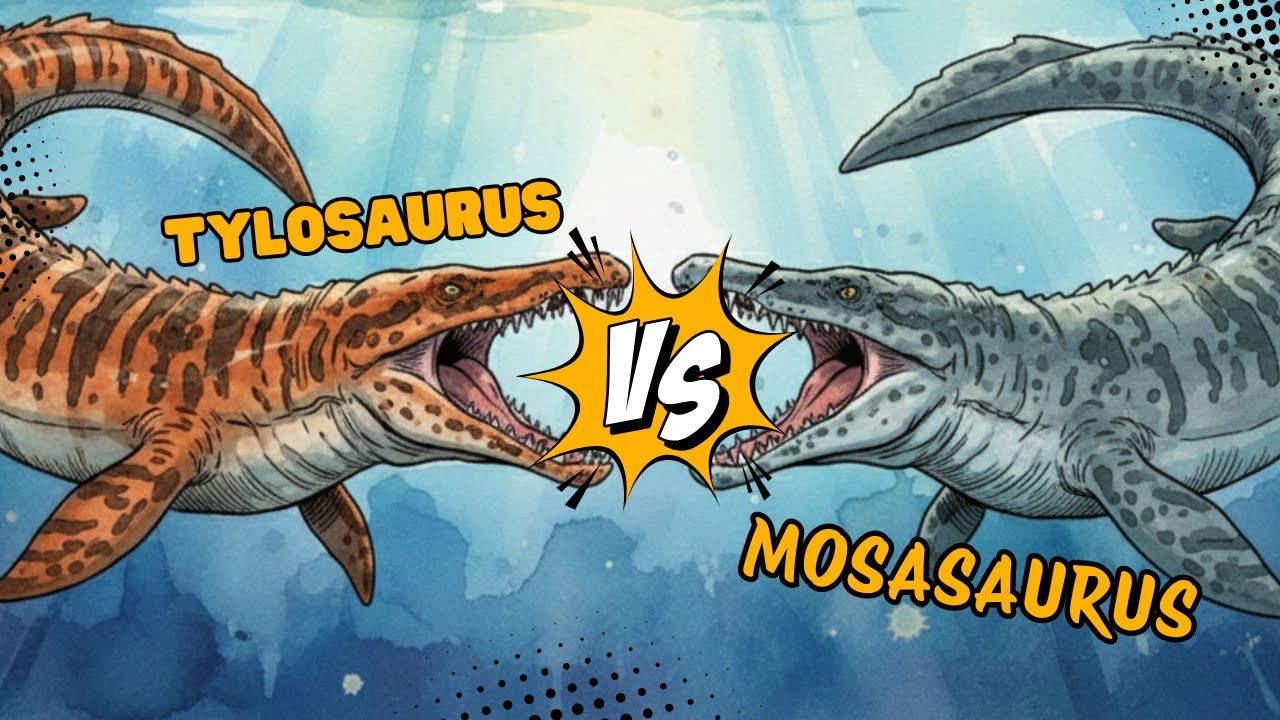 Tylosaurus vs Mosasaurus: Who Wins?
