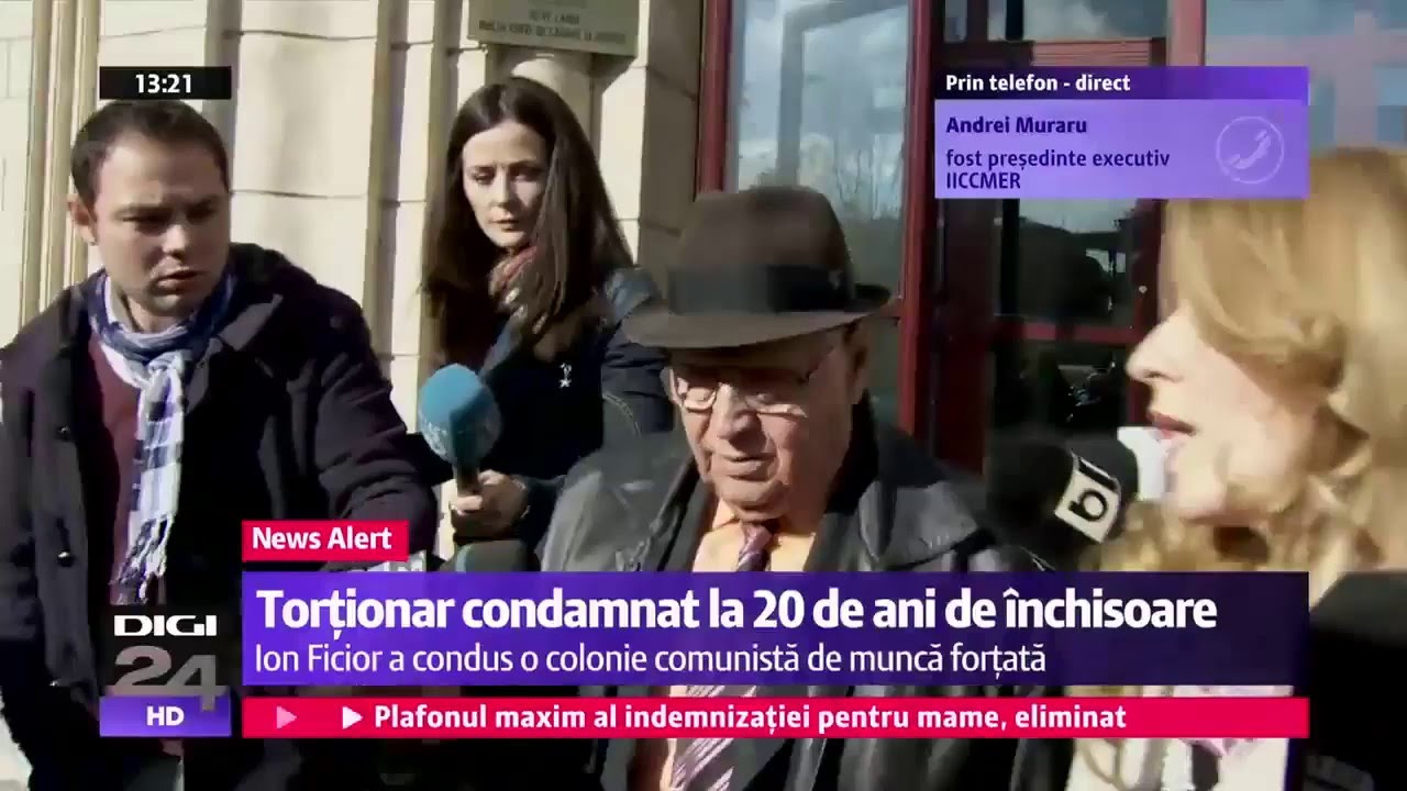 Torționarul Ion Ficior, condamnat la 20 de ani de închisoare