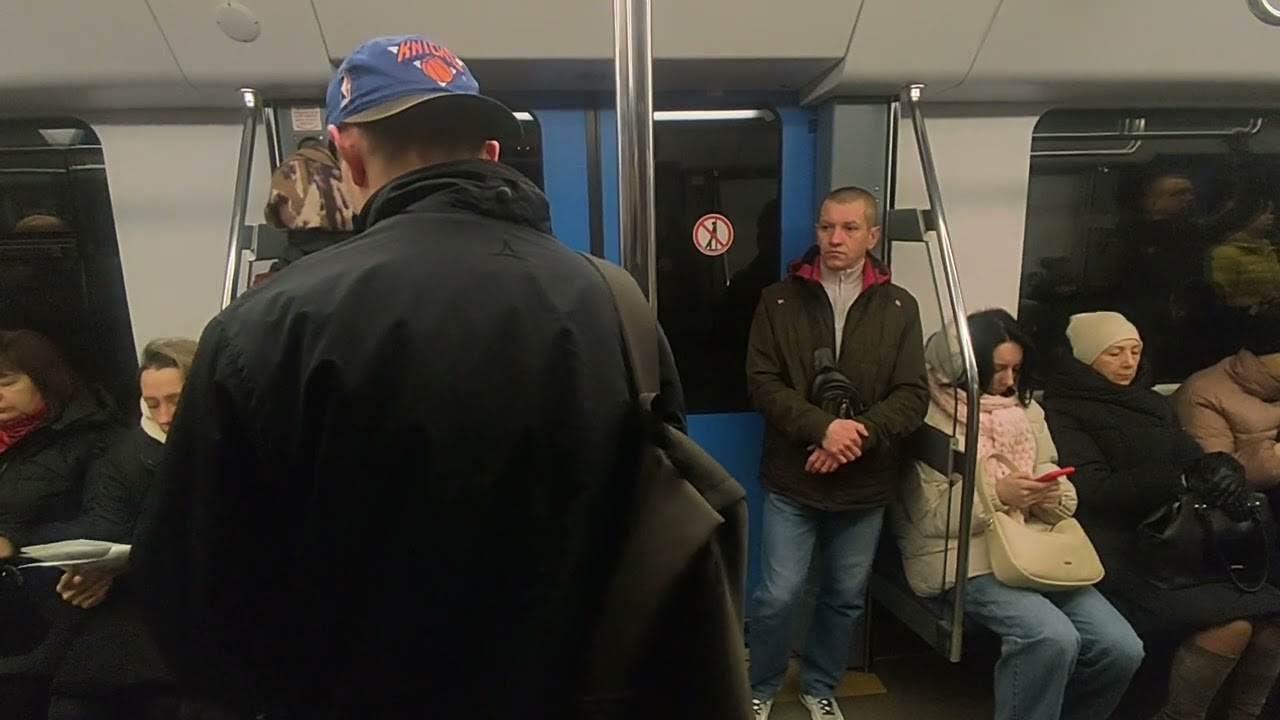 поездка от станции каменная горка до станции Фрунзенская