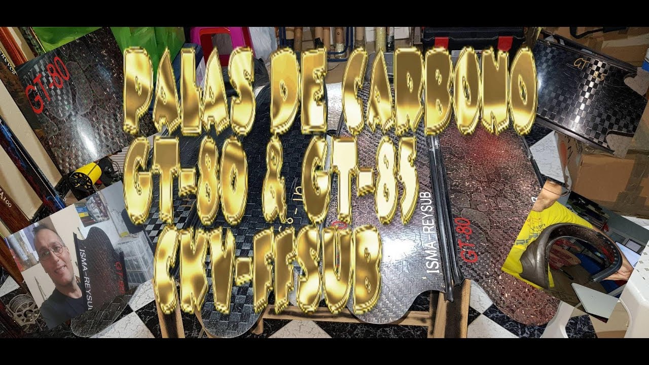PESCA SUBMARINA.NUEVAS ALETAS DE CARBONO GT-80 & GT-85 CKV-FFSUB REYSUB SPEARFISHING UNBOXING