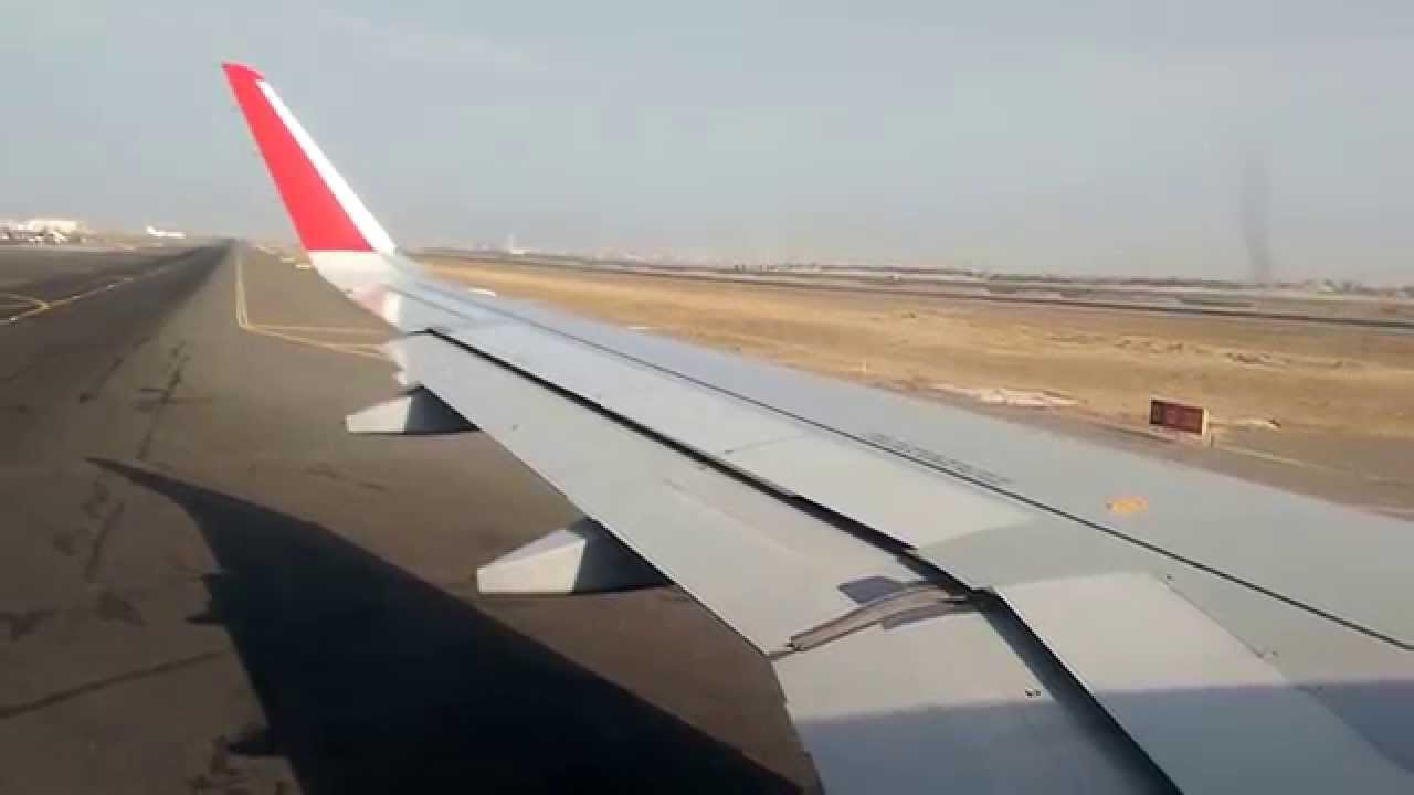 Amazing Air Arabia a320 sharklets takeoff !