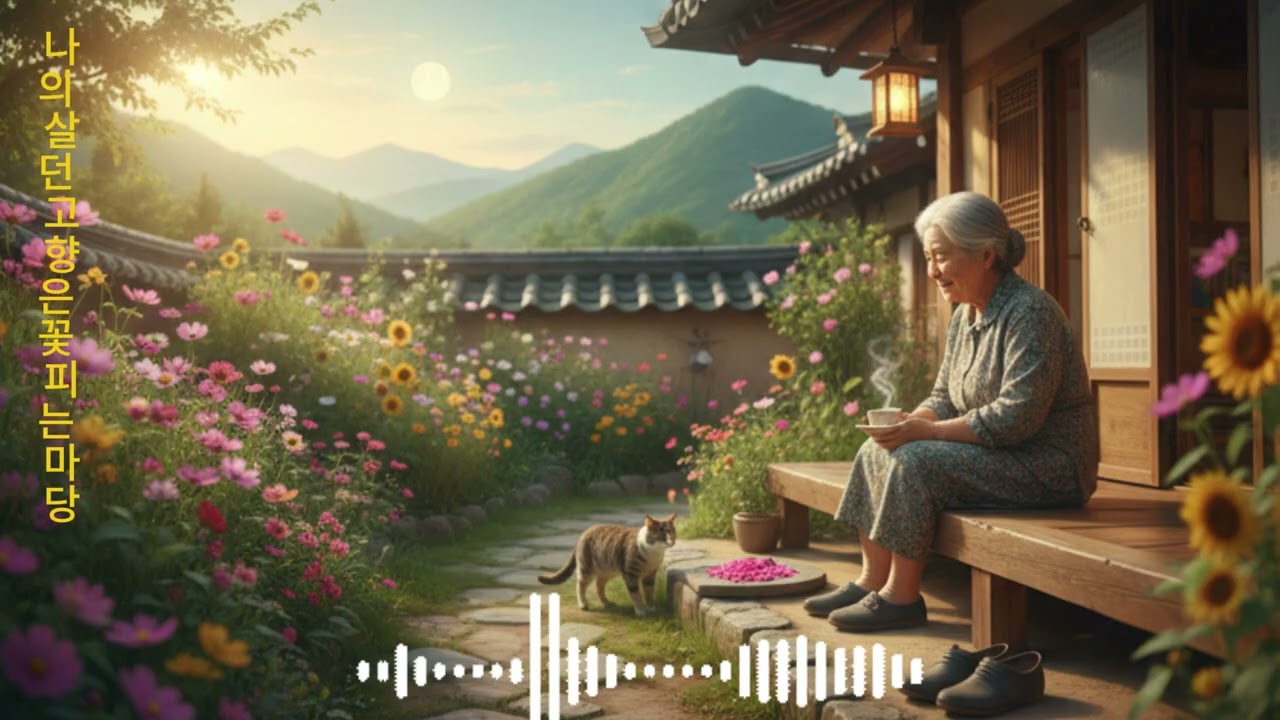 [1시간 반복듣기] 나의 살던 고향은 꽃 피는 마당 (5분 풀버전) - 6070 지친 마음을 위로하는 고품격 고향 치유곡 🌸🏡🎻