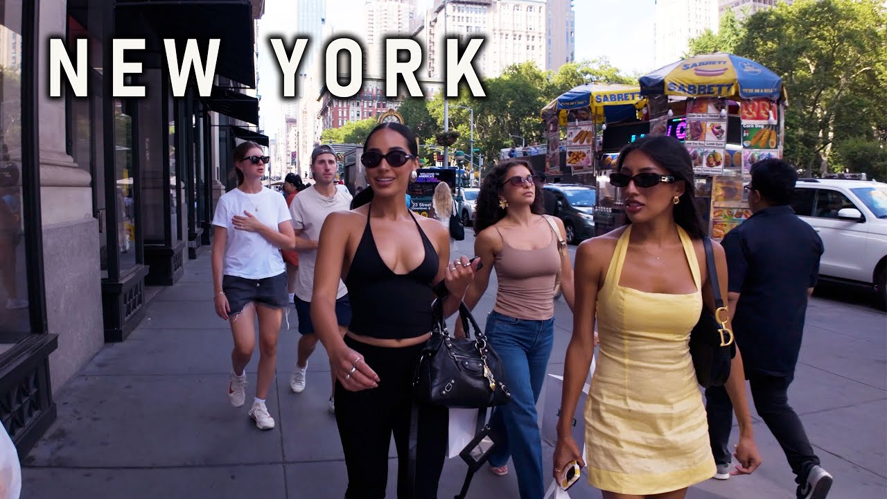 New York City 🗽 4K Virtual Walking Tour, Manhattan (July 2025)