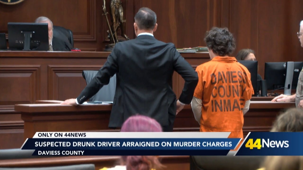 Suspected drunk driver arraigned on murder charges
