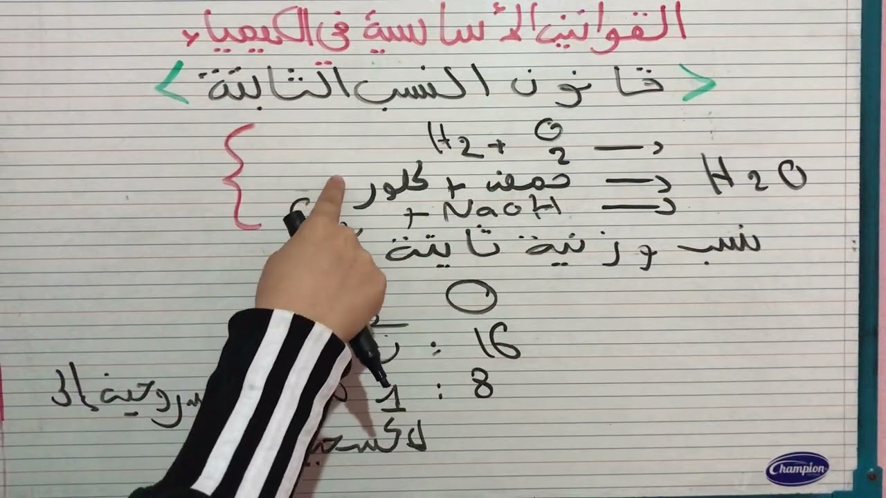 قانون النسب الثابتة حصة 4