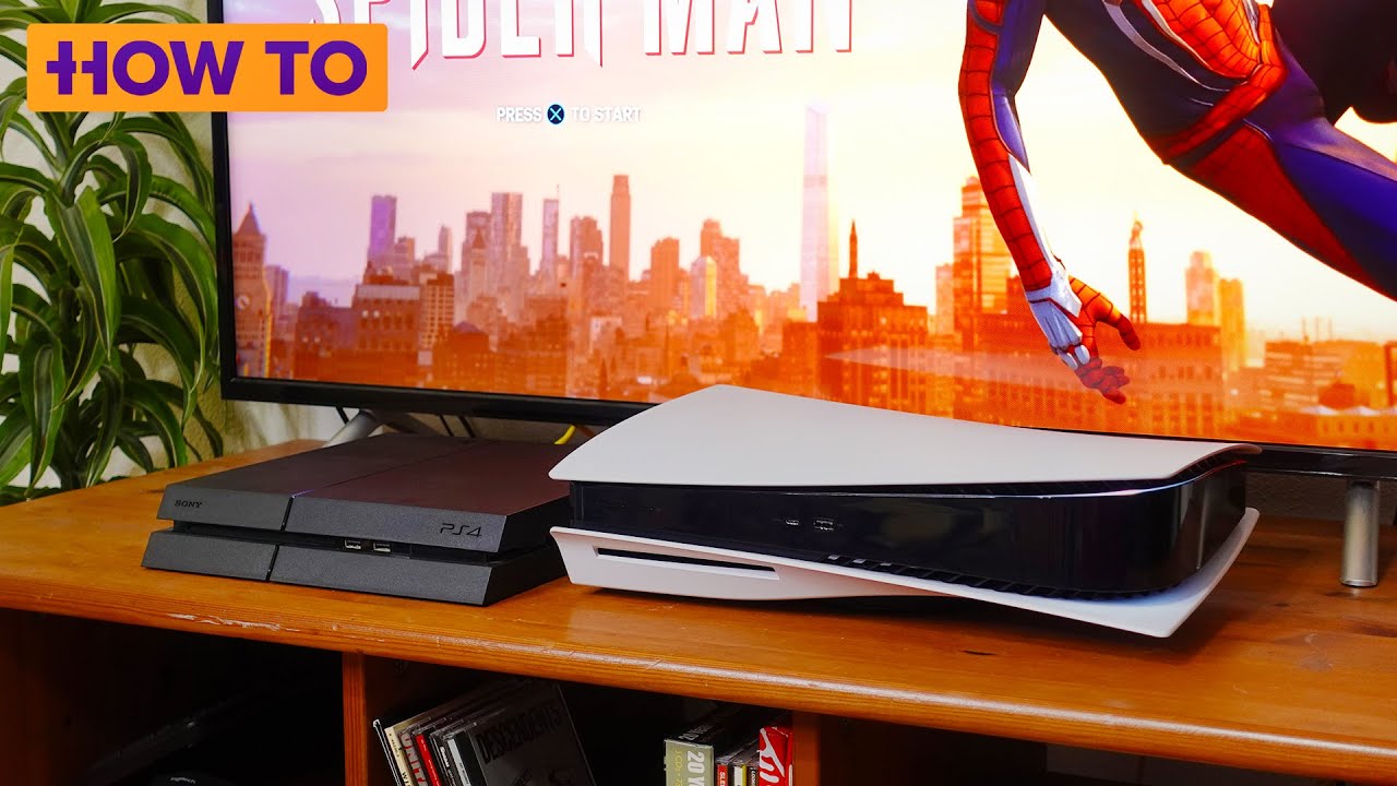 Как перенести игры и сохранения с PS4 на PS5