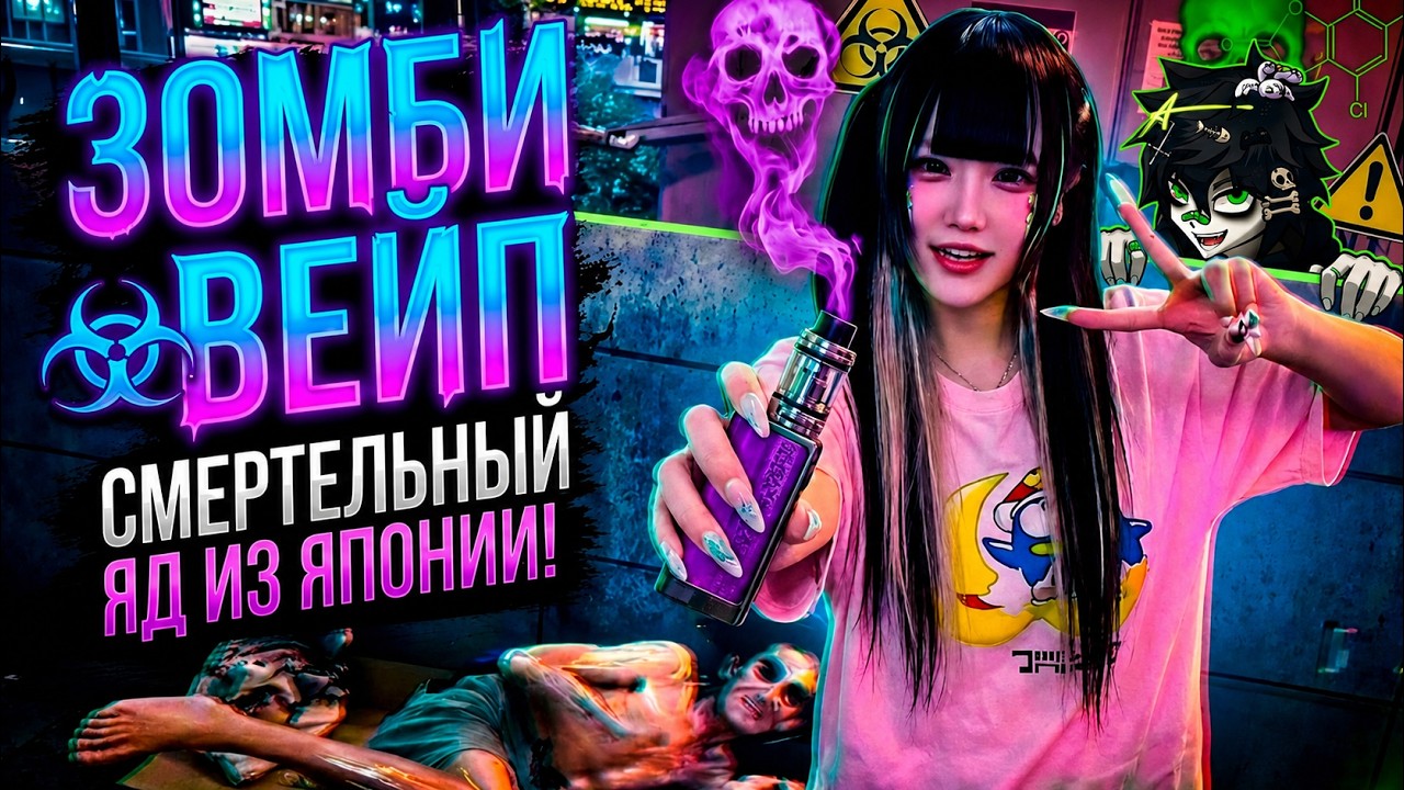 ЗОМБИ-ВЕЙП: НОВАЯ ЭПИДЕМИЯ В ЯПОНИИ!