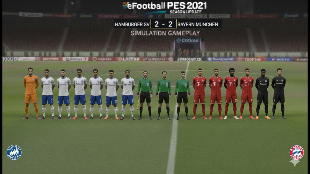 🔴LIVE: Hamburger SV gegen Bayern München – Kompletter PES 2021 Live-Stream ⚽🔥 | ​​