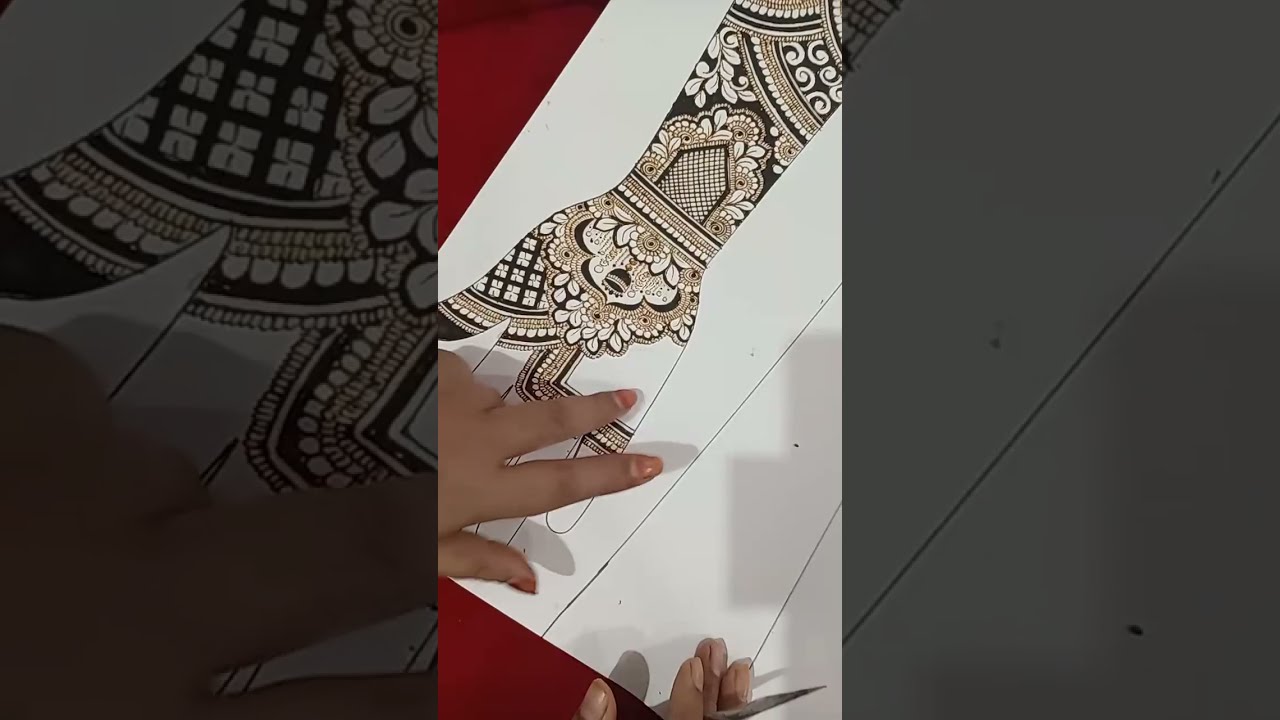 AMSE mehendi art is live! welcome to AMSE mehendi art ||live Bridal mehandi design ||Mehndi course