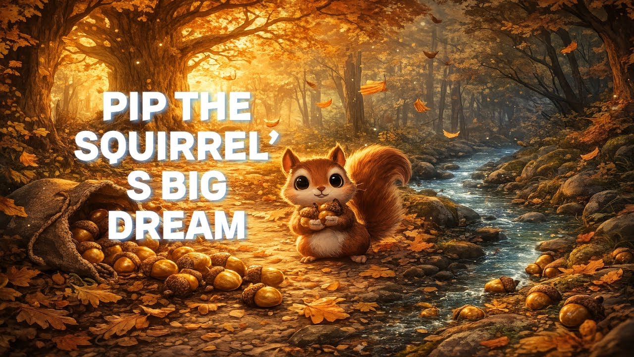 The Golden Harvest 🐿️ | Pip the Squirrel’s Big Dream | Moral Story for Kids | StoryRibbon Kids