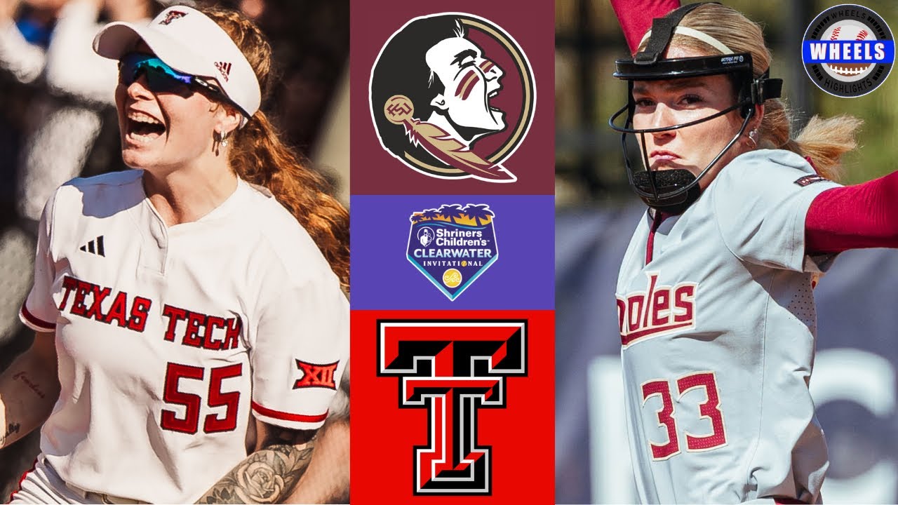 #6 Florida St v #1 Texas Tech | Shriner's Children's Clearwater Invitational | 2026 College Softball