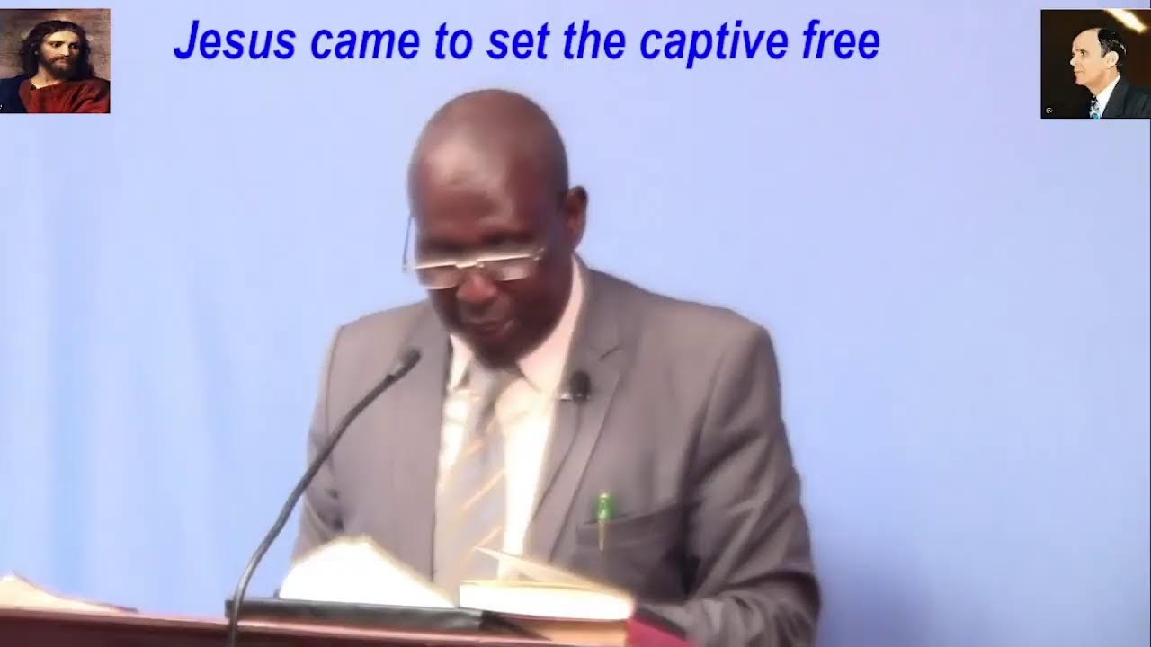 Jesus came to set the captives free