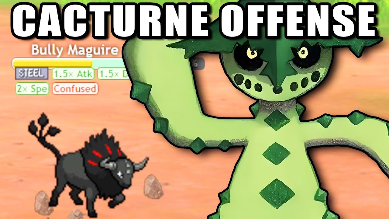 Spikes Cacturne is a MENACE with PU Offense