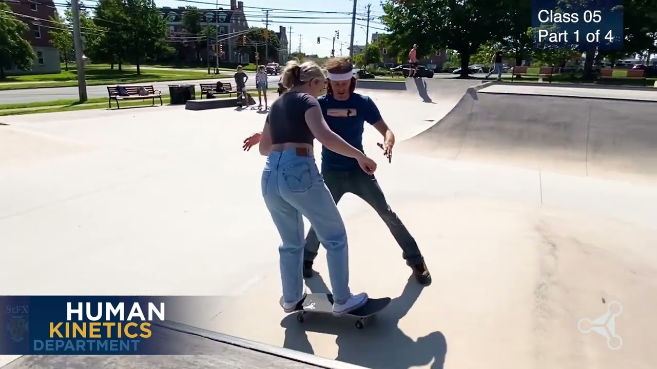 StFX University Human Kinetics Skateboarding 2021 - Class 05.1