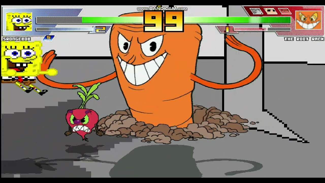 Mugen SpongeBob vs Bosses