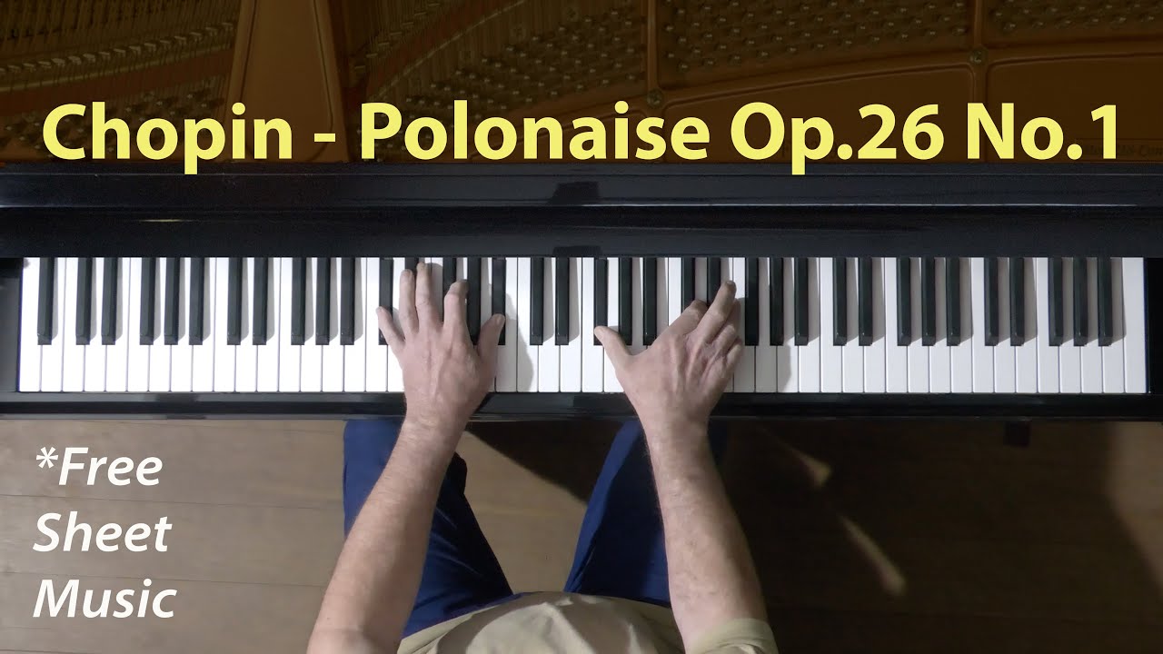 Chopin Polonaise Op.26 No.1 - Paul Barton, FEURICH 218 piano