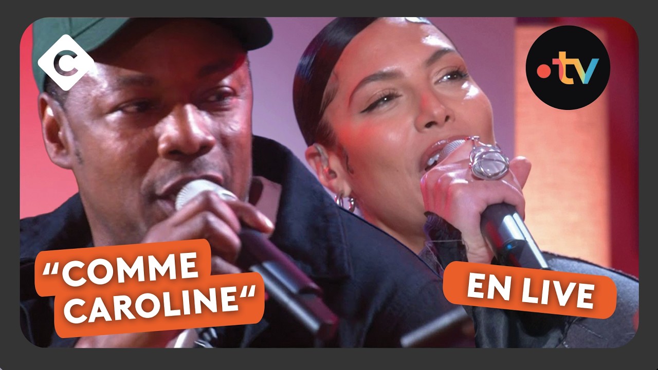 « Comme Caroline », par Zaho et MC Solaar en live