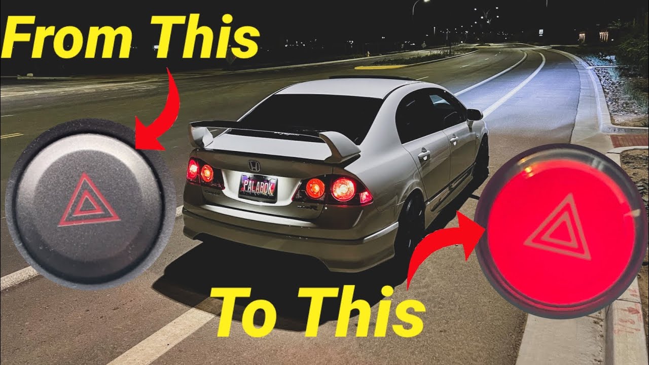 Jdm Fd2 Hazard Button installed!