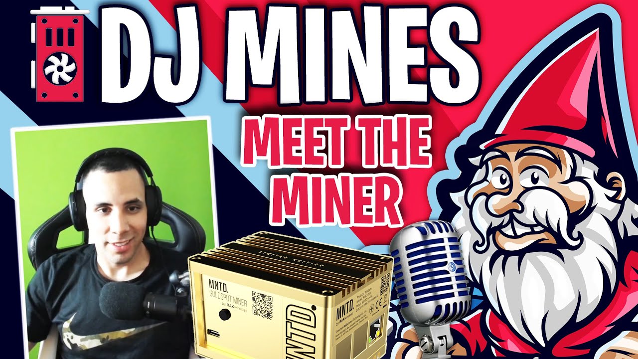 Who is DJ Mines? GPU Miner, Mining Farm Owner & Helium Miner Hobbyist