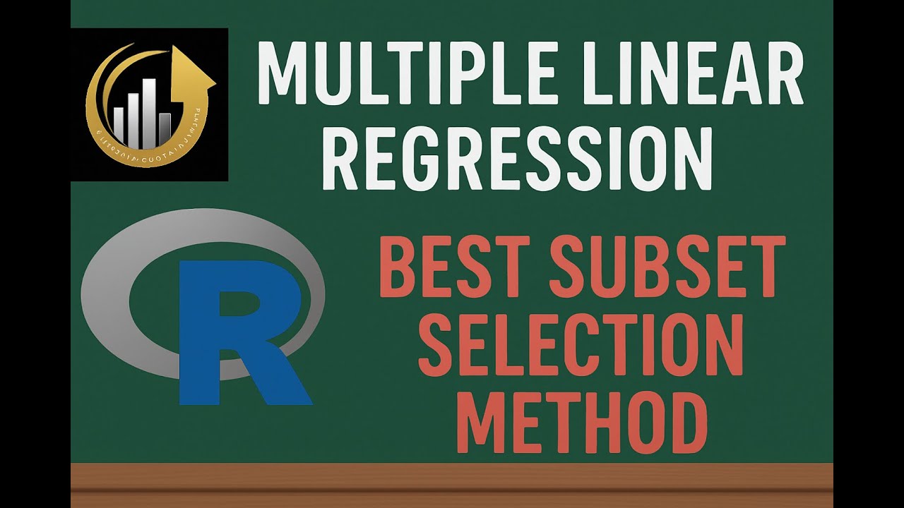Multiple Linear Regression in R: Choosing Predictors with Best Subset Selection