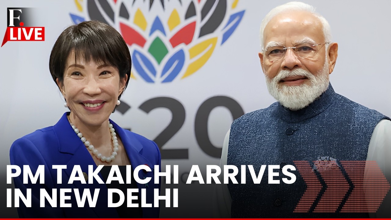 PM Takaichi LIVE: Japanese PM Takaichi Arrives in New Delhi For Annual Summit | India-Japan Summit