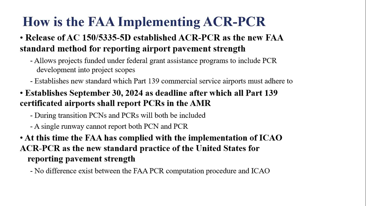 PCR CALCULATION OF AIRPORT RUNWAY PAVEMENT