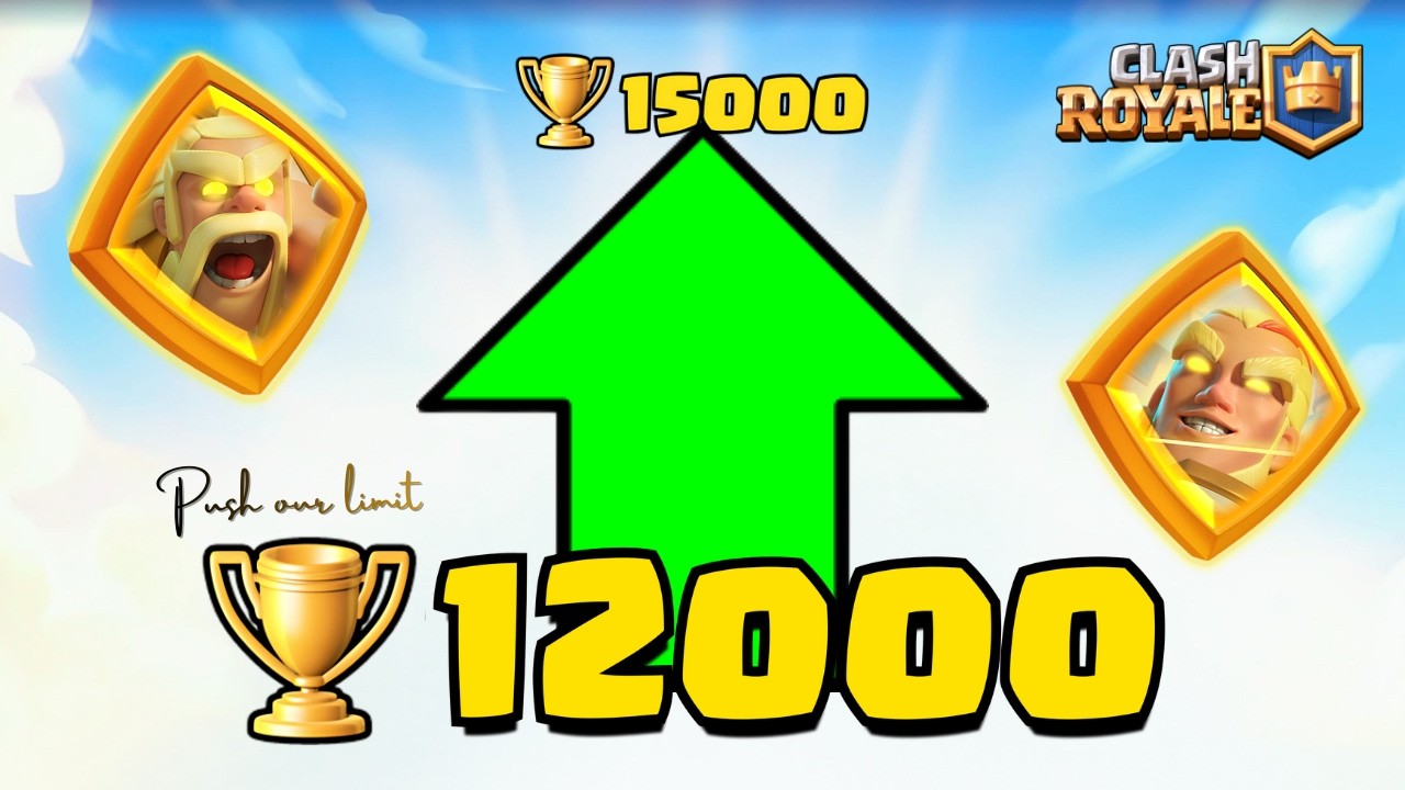 25x BALON XBOW Push Trophy 14K - Clash Royale