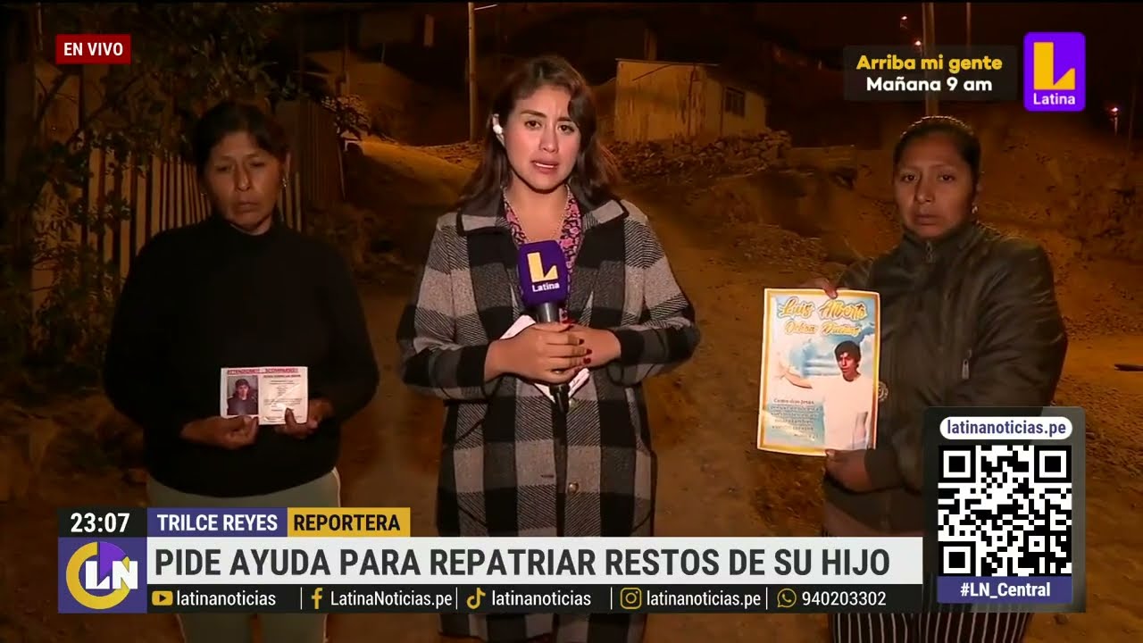 Madre pide ayuda para repatriar cuerpo de joven peruano fallecido en Italia