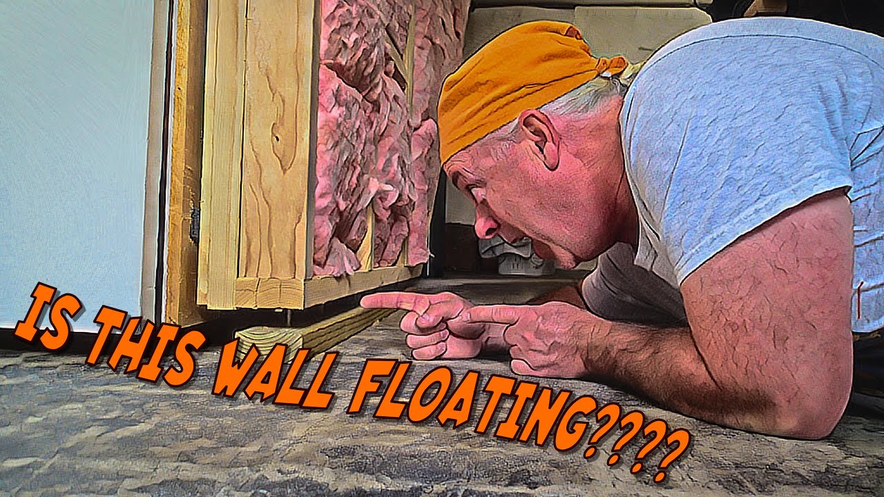 DIY Remodel - Floating Walls in a Basement - Fixing a House 7