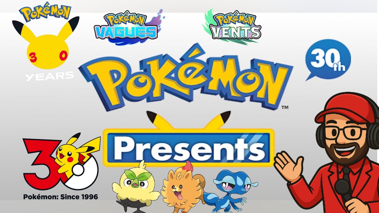 REACT | Pokémon Présents 30e Anniversaire - ANNONCE de la 10G et Pokémon CHAMPIONS