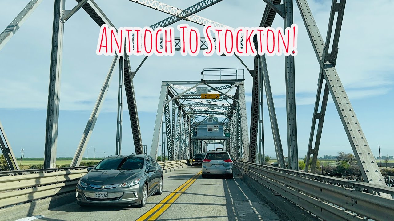 ANTIOCH TO STOCKTON CALIFORNIA DRIVE!