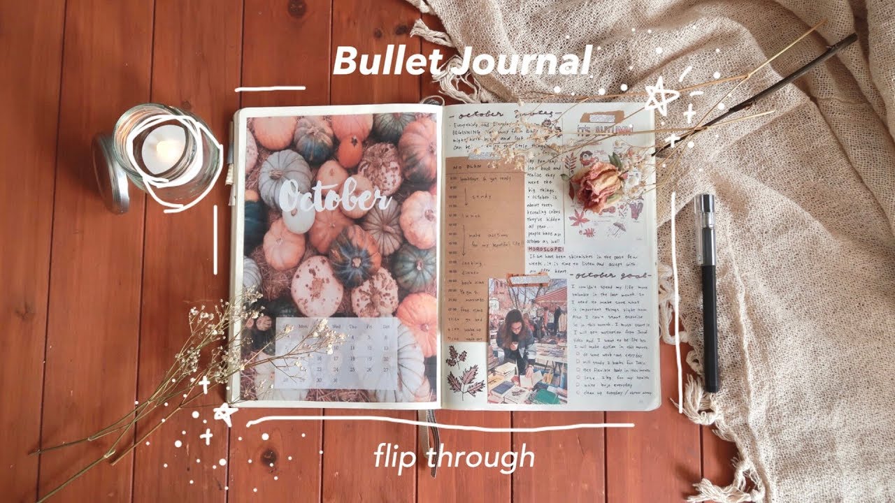 BULLET JOURNAL flip through / バレットジャーナルの中身を全部見せます！